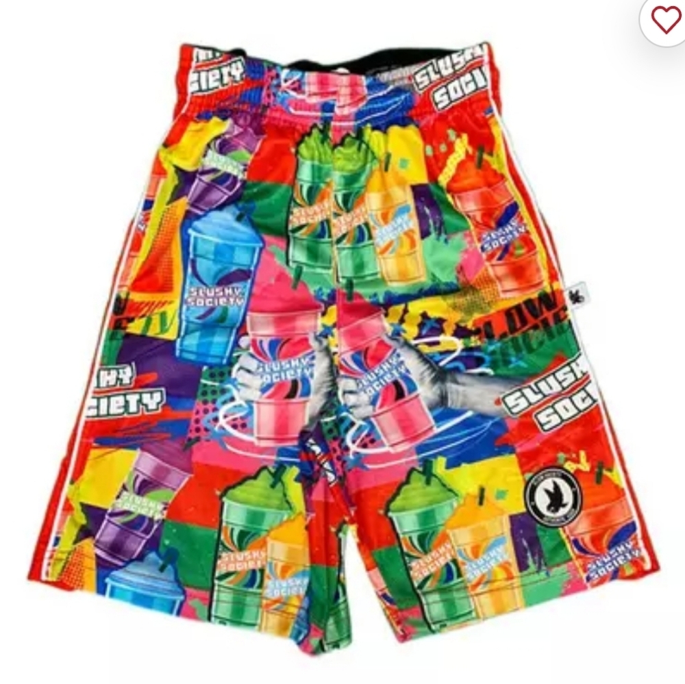 Flow Society Big Boys' Slushy Society Shorts -Multicolor size YL